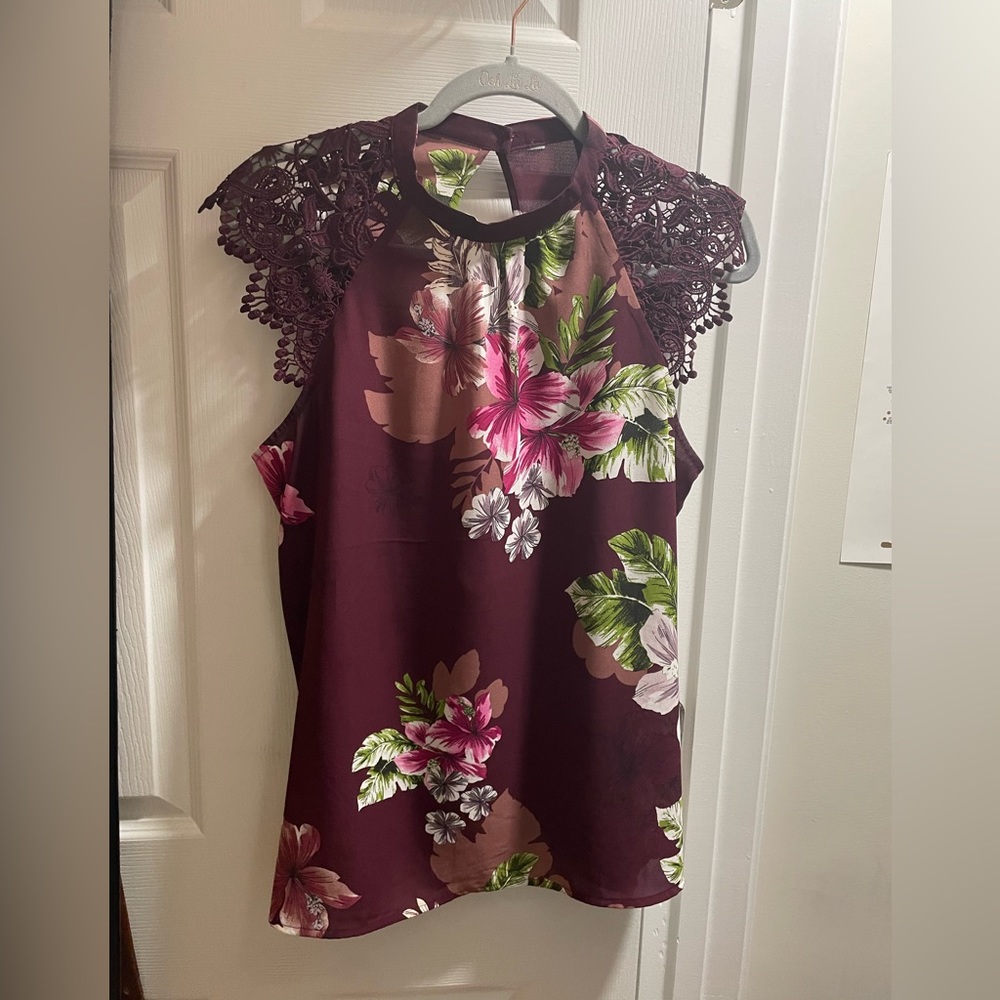 Tropical women’s top